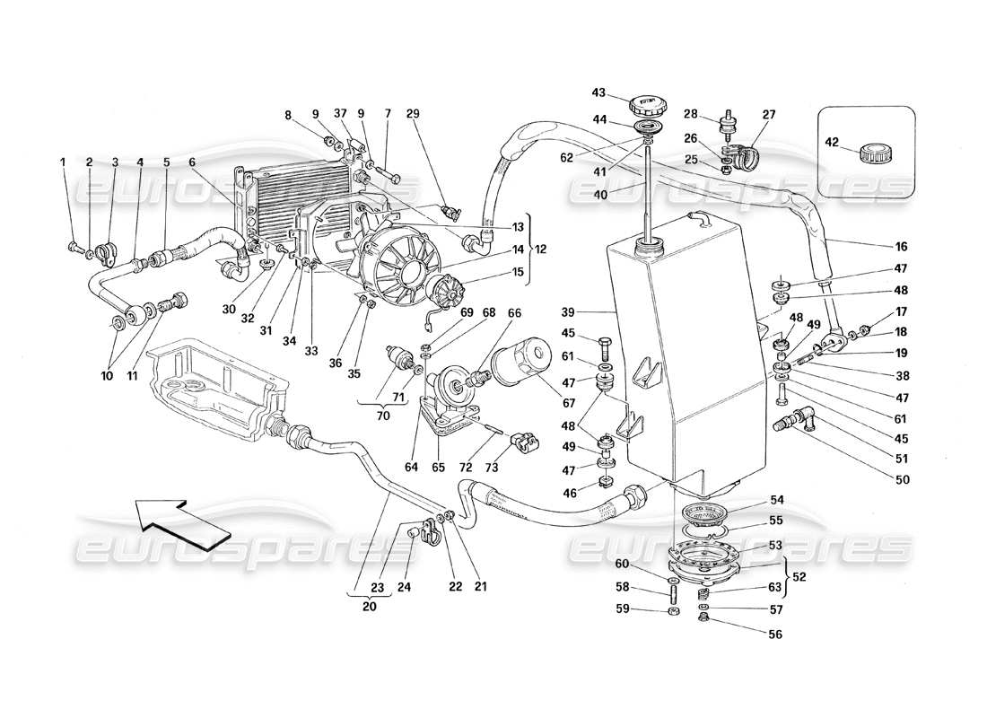 part diagram containing part number 107576