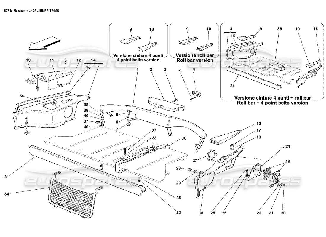 part diagram containing part number 649231..