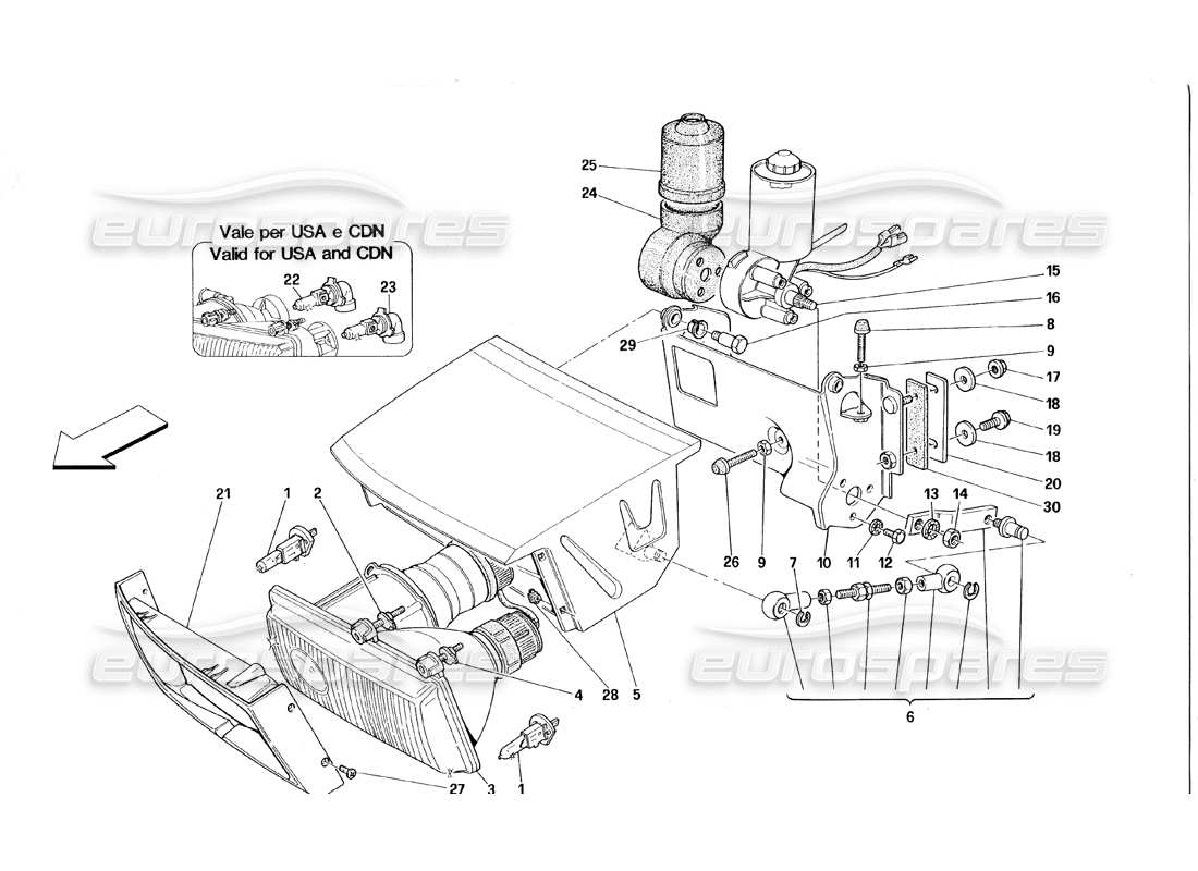 part diagram containing part number 60331402