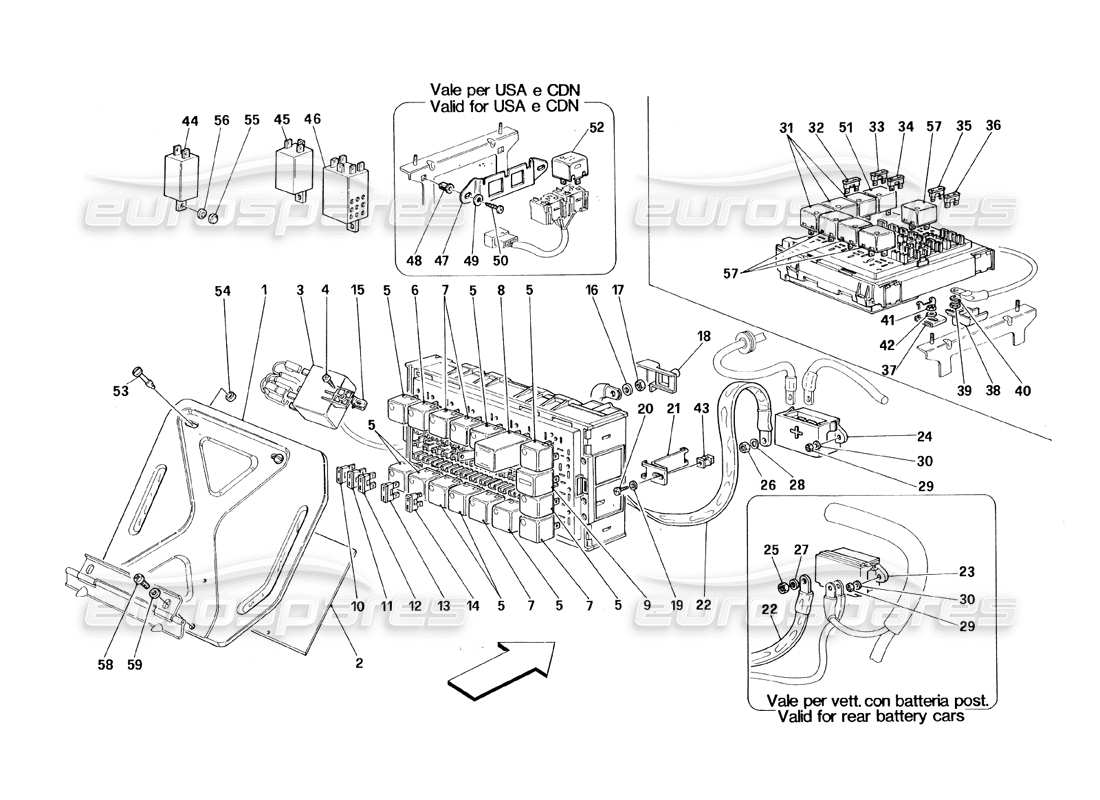 part diagram containing part number 134445