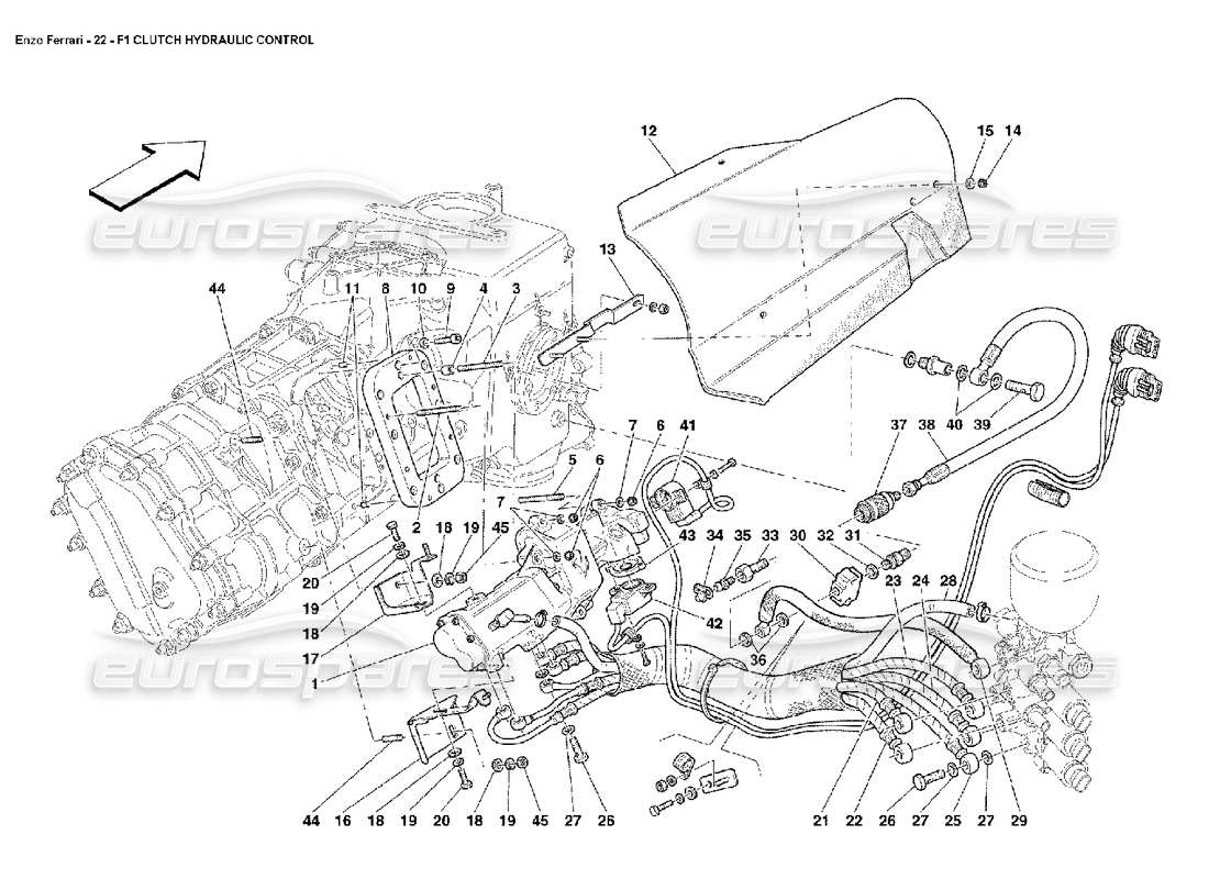 part diagram containing part number 13516424