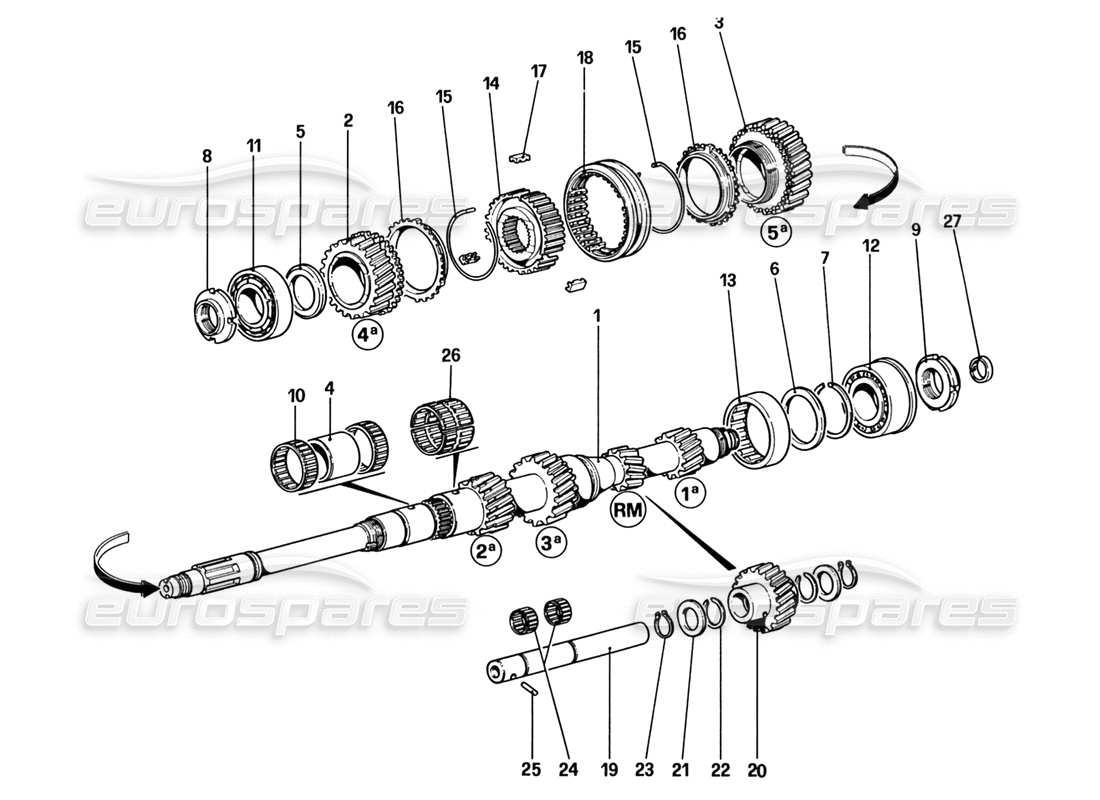 part diagram containing part number 105538