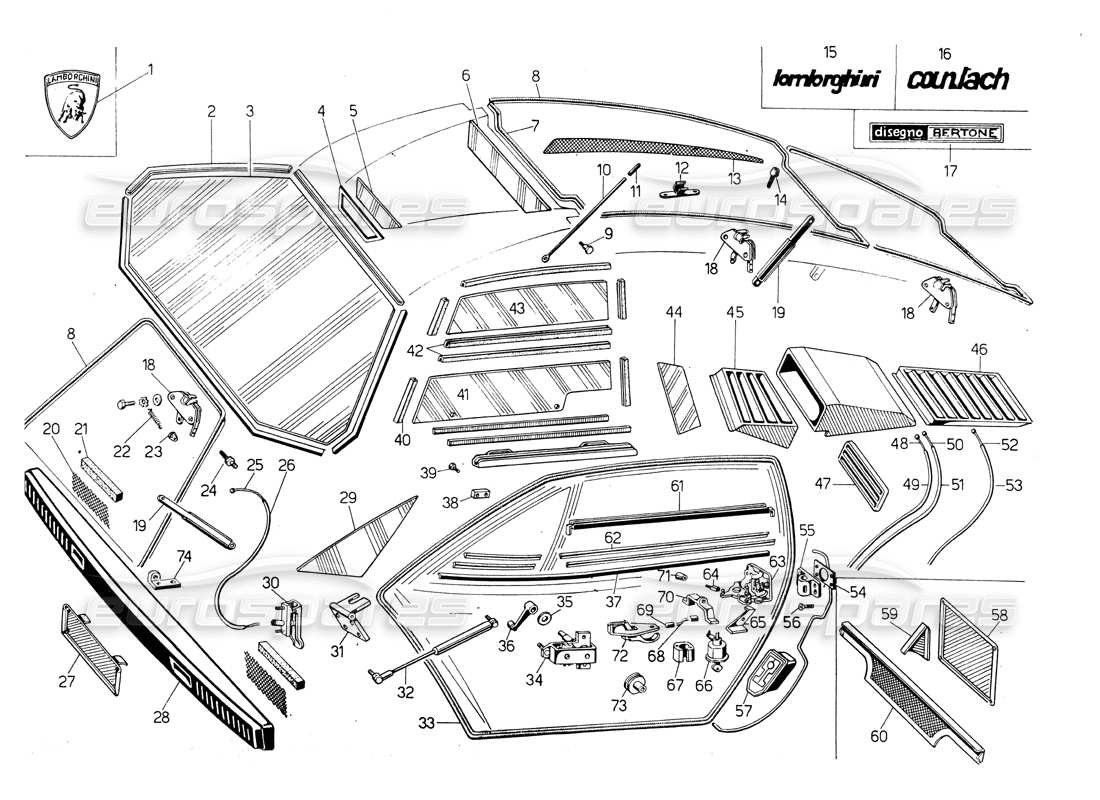 part diagram containing part number 007059013