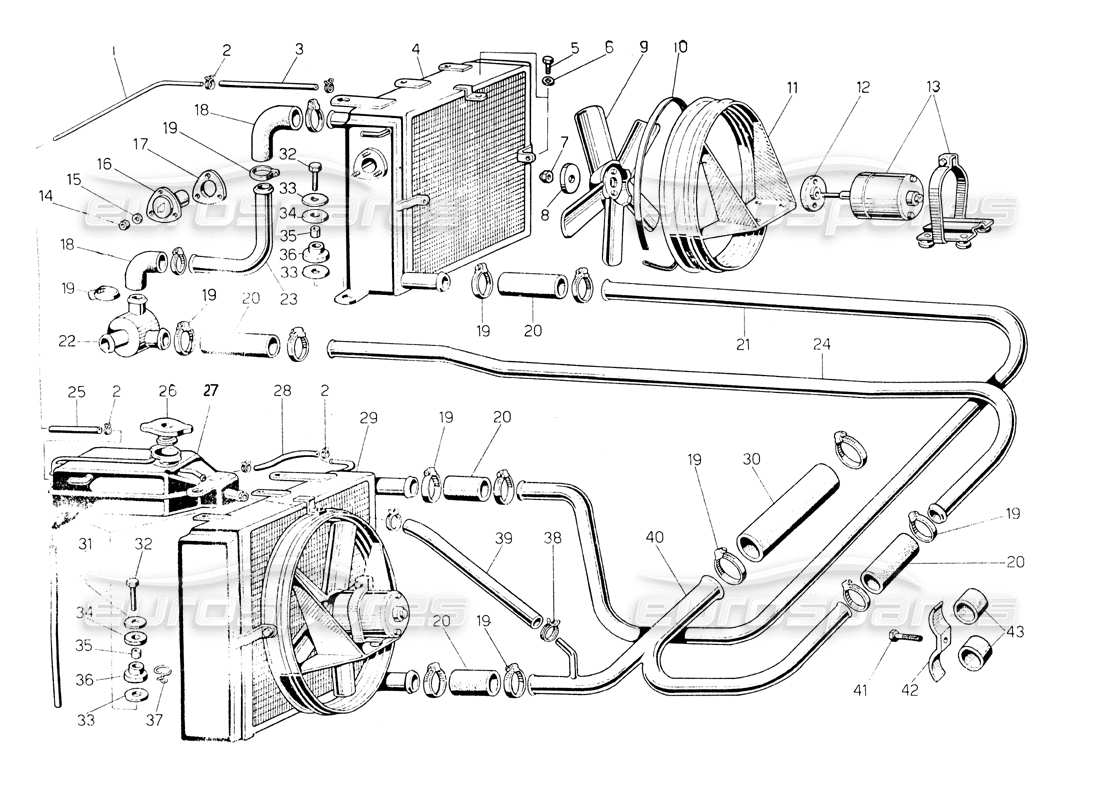 part diagram containing part number 001711338