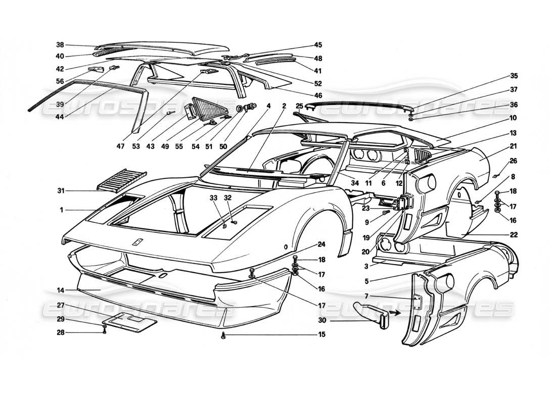 part diagram containing part number 60336203