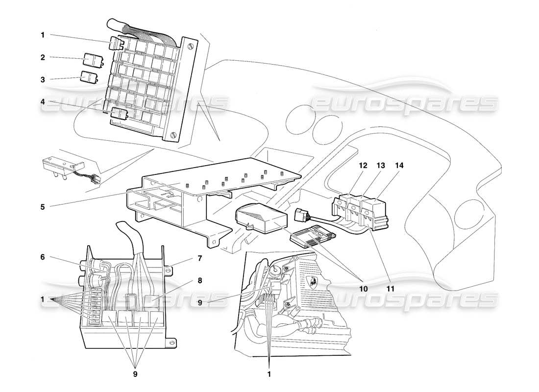 part diagram containing part number 001633966