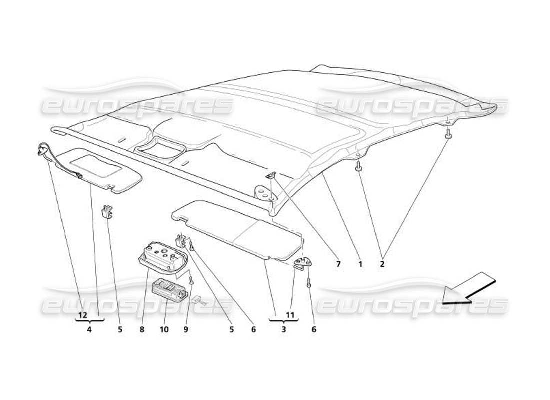 part diagram containing part number 66724400