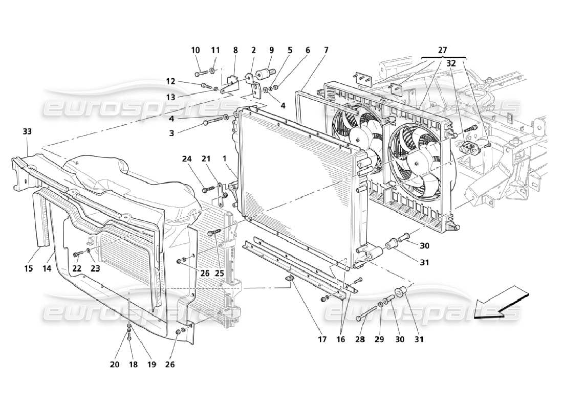 part diagram containing part number 16043021