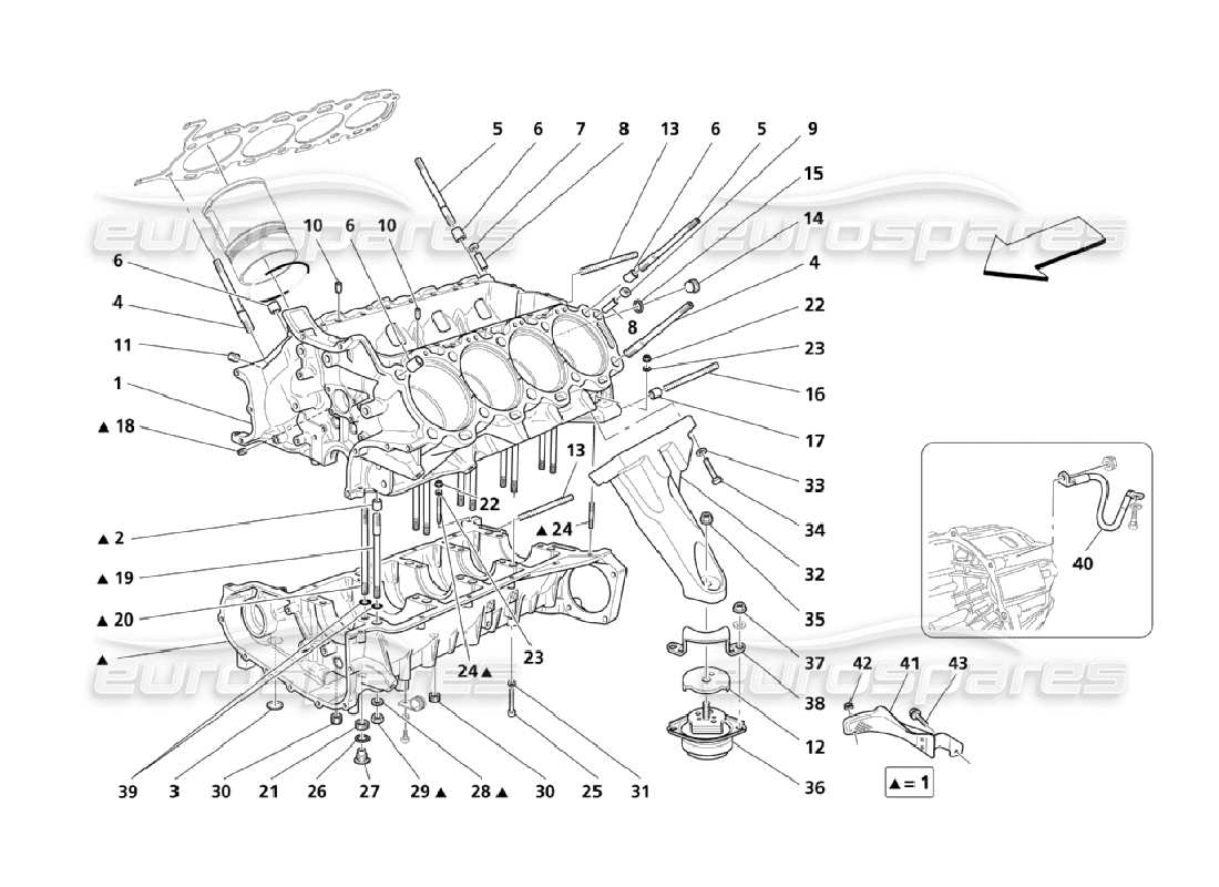 part diagram containing part number 185360