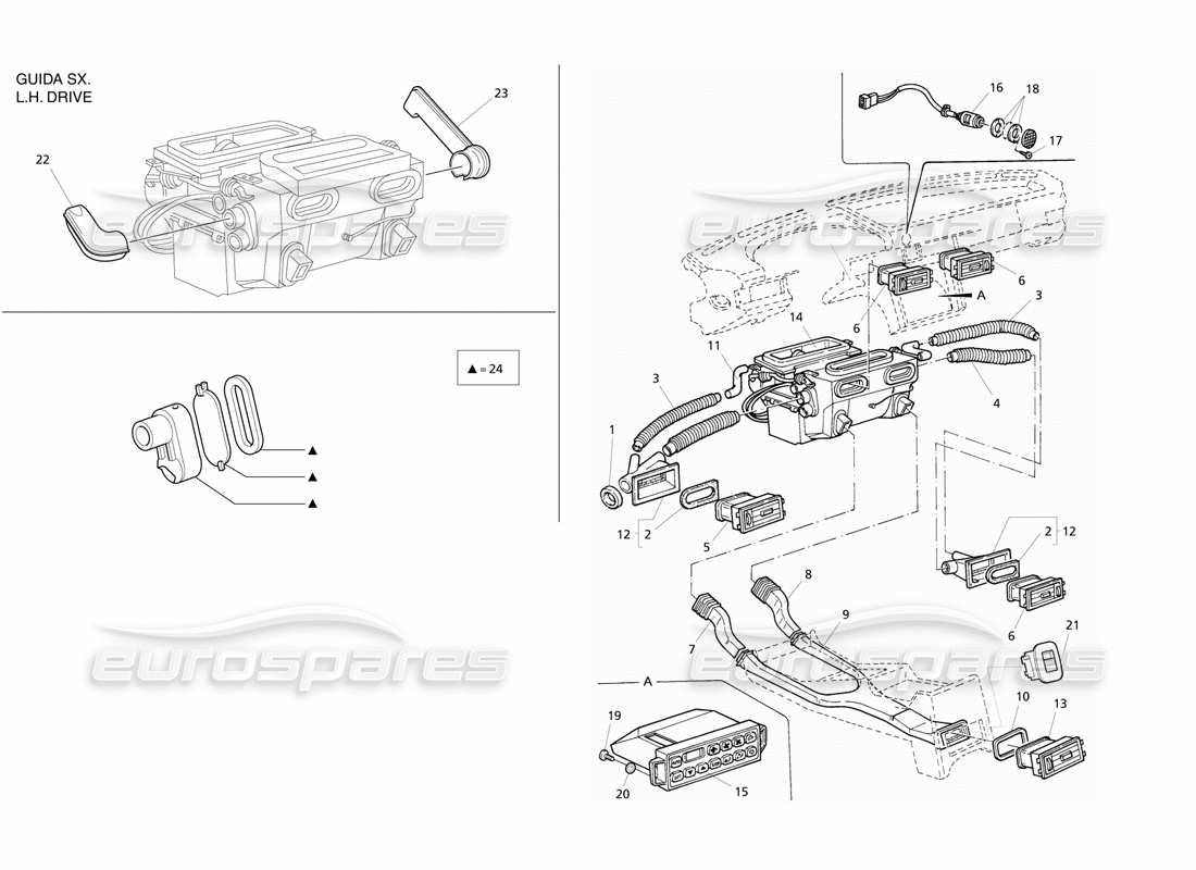 part diagram containing part number 315520318