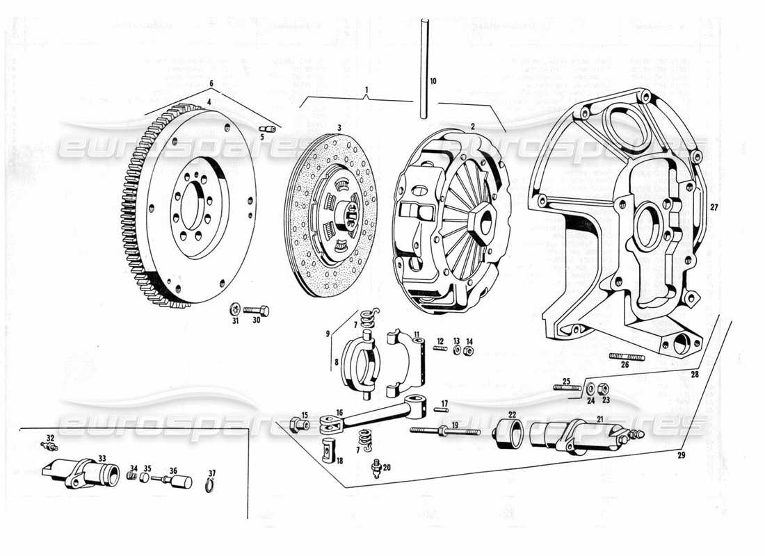 part diagram containing part number tf 74201