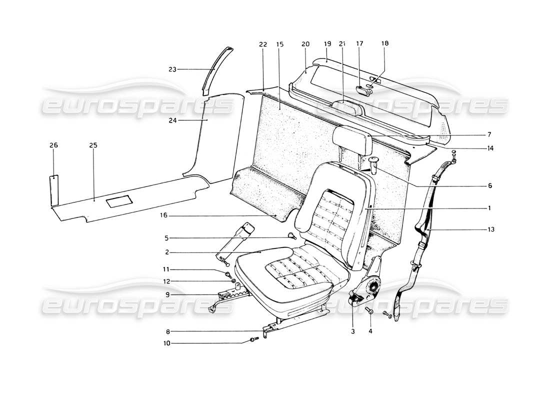 part diagram containing part number 20144309