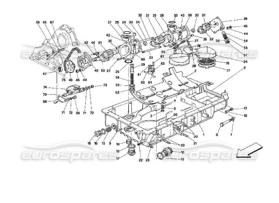 part diagram containing part number 134041