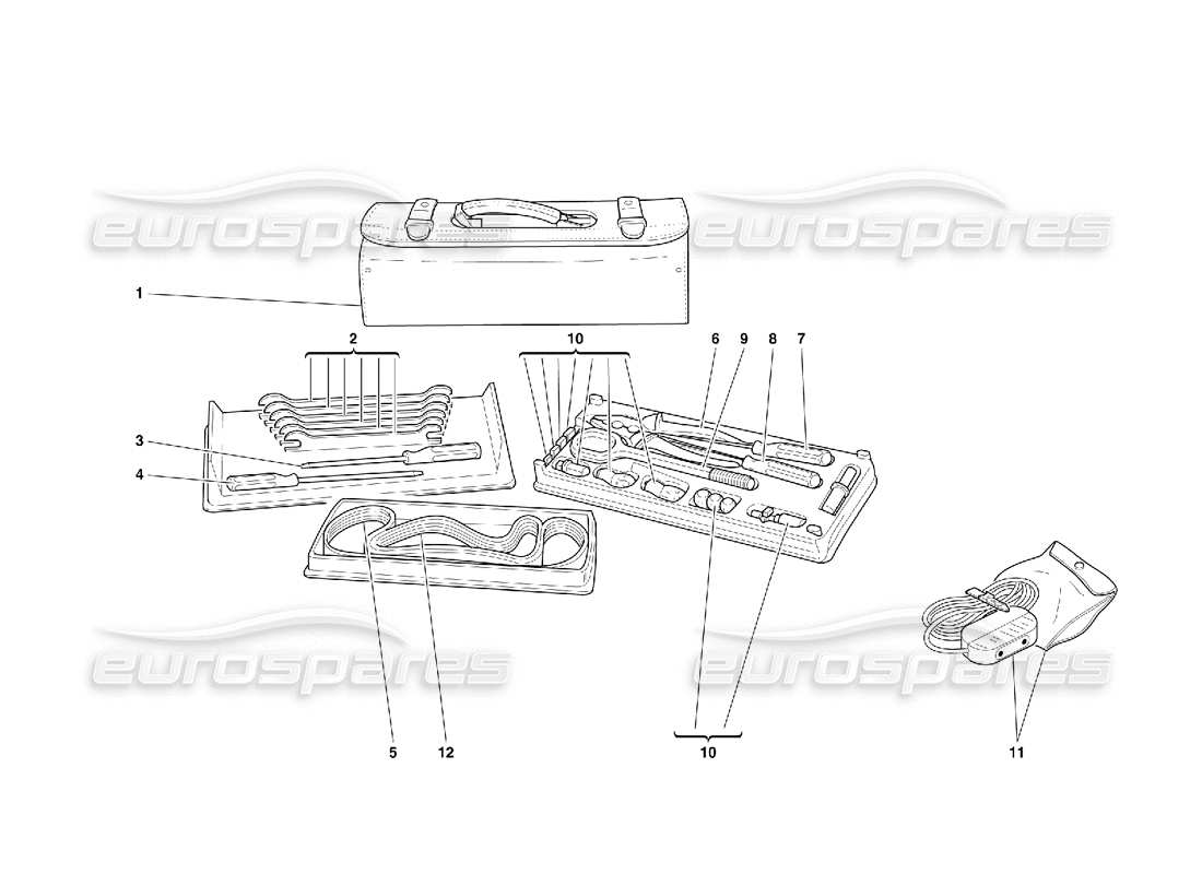 part diagram containing part number 166711