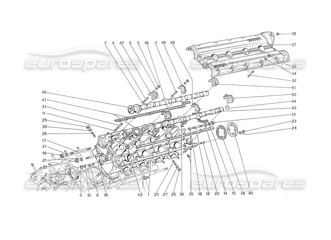 part diagram containing part number fccg005