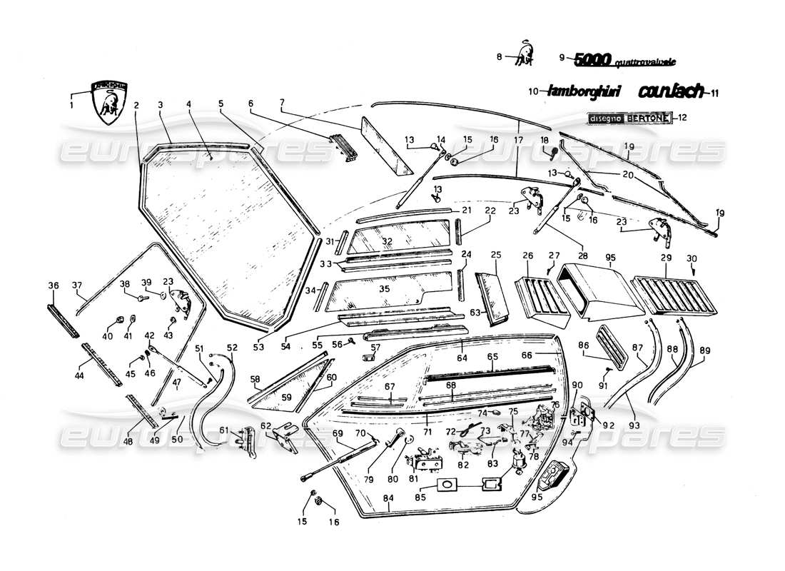 part diagram containing part number 007021114