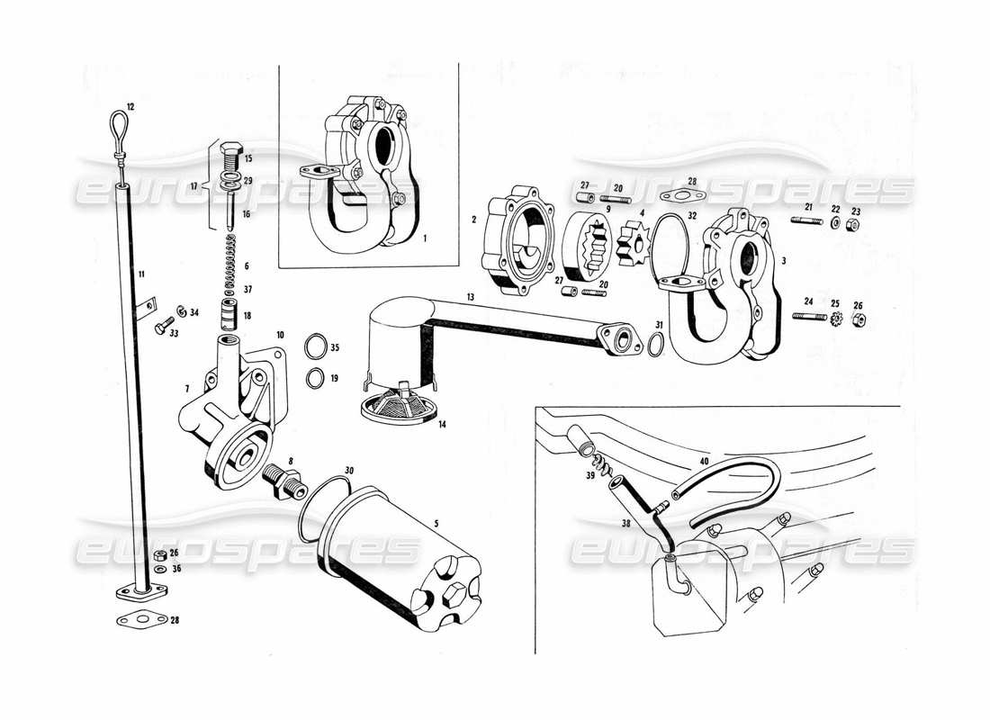 part diagram containing part number 107/3 ml 66523