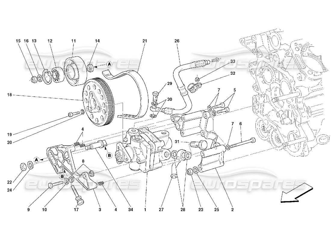 part diagram containing part number 199825