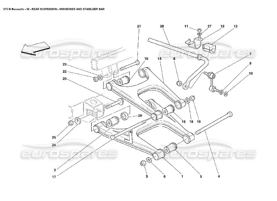 part diagram containing part number 186496