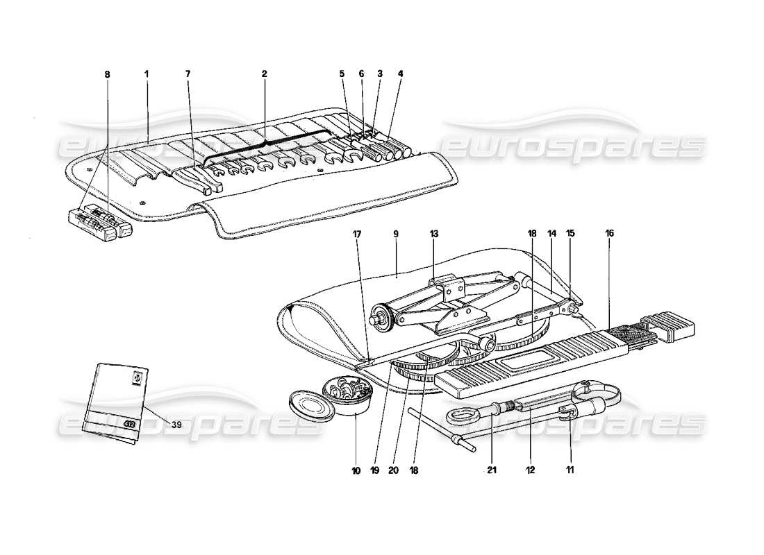 part diagram containing part number 111285