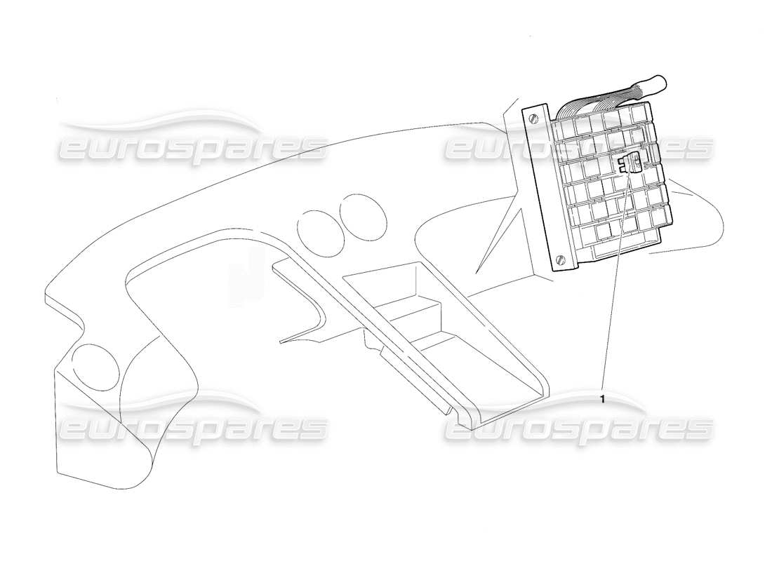 lamborghini diablo vt (1994) electrical system (valid for finland version - april 1994) part diagram