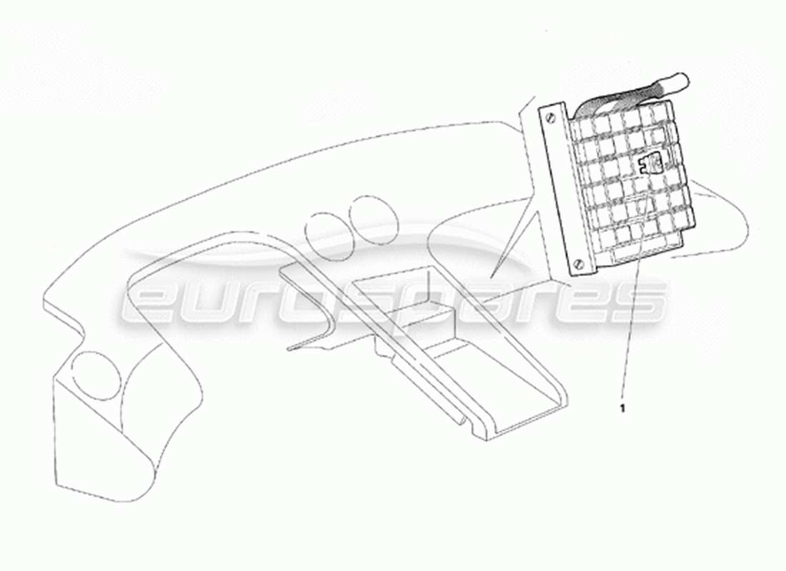 lamborghini diablo vt (1994) electrical system (valid for sweden version - april 1994) part diagram