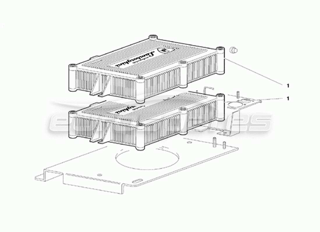 lamborghini diablo vt (1994) electronic injection u. (valid for norway version - april 1994) part diagram