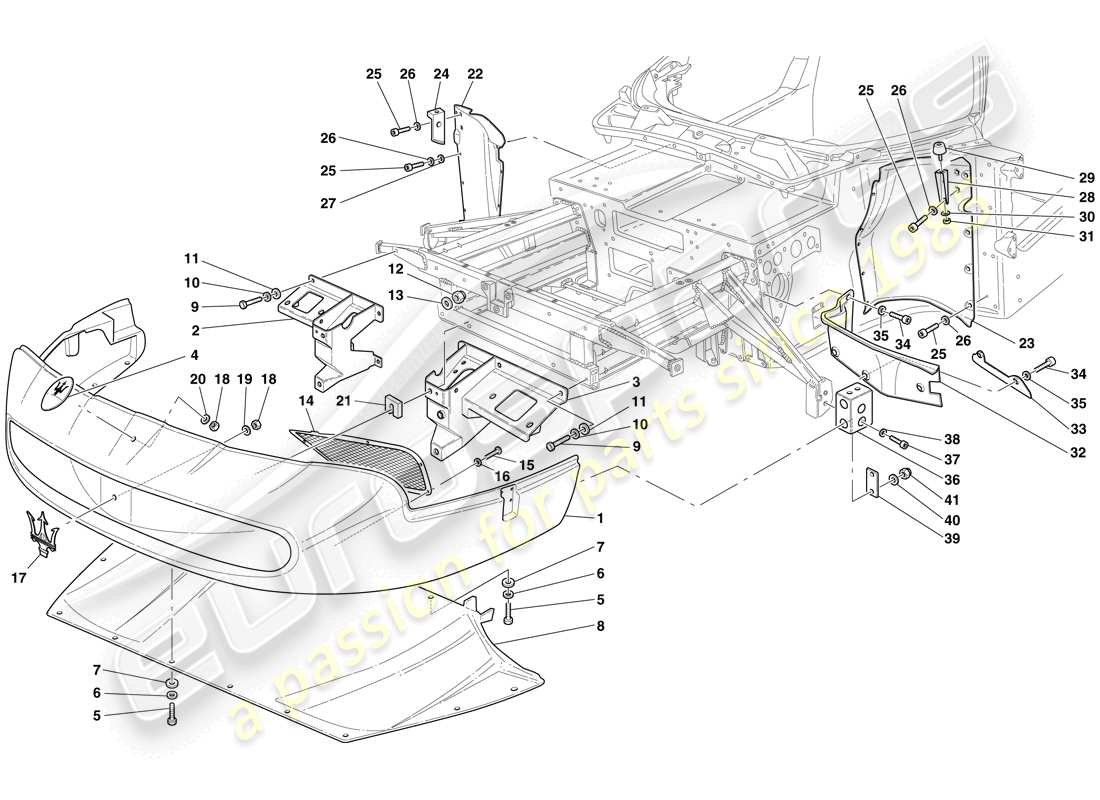 part diagram containing part number 62790300