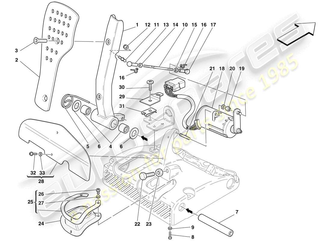 part diagram containing part number 12601074