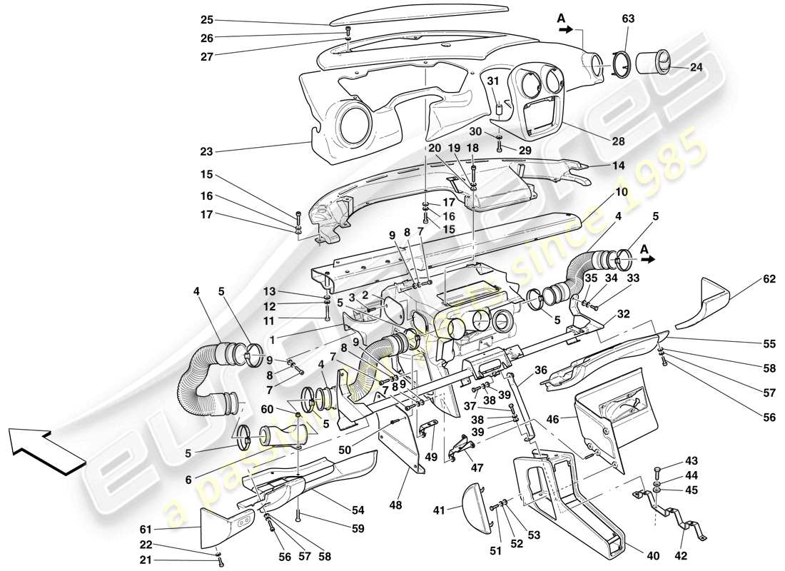 part diagram containing part number 65071900