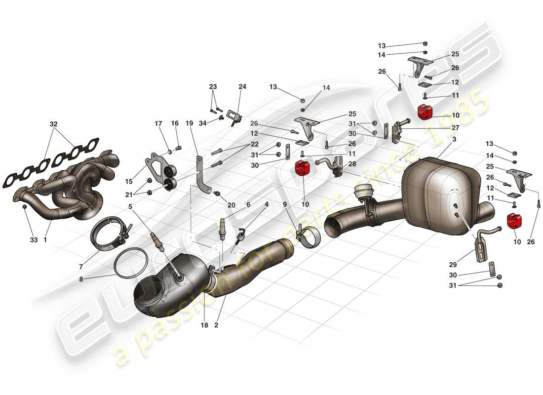 part diagram containing part number 294868