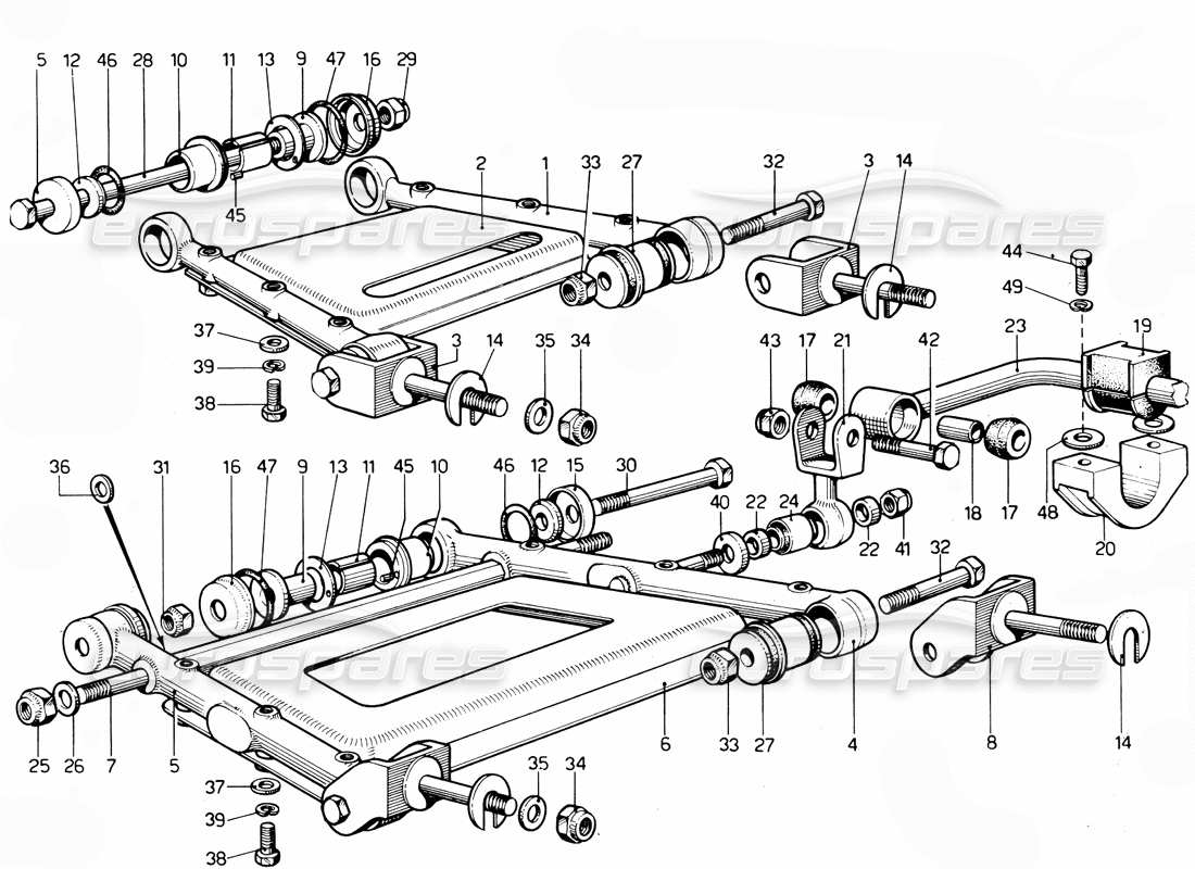 part diagram containing part number 601638