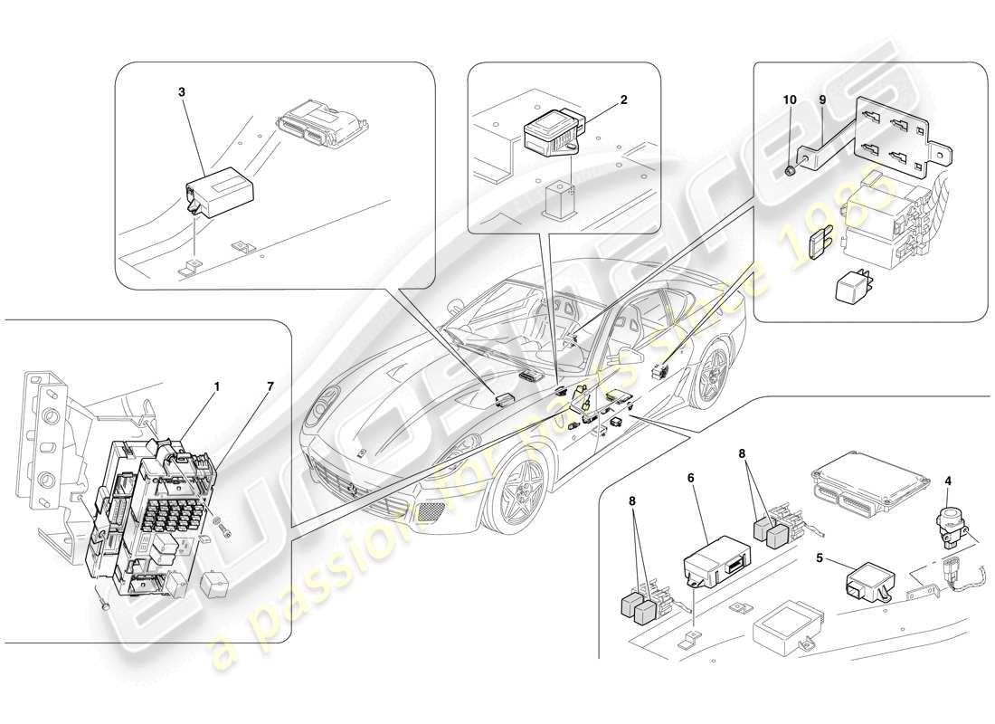 part diagram containing part number 245787