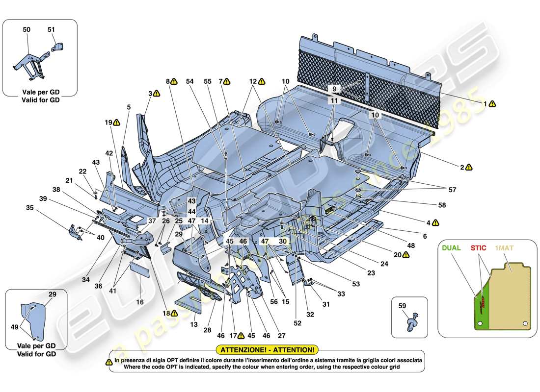 part diagram containing part number 88111400