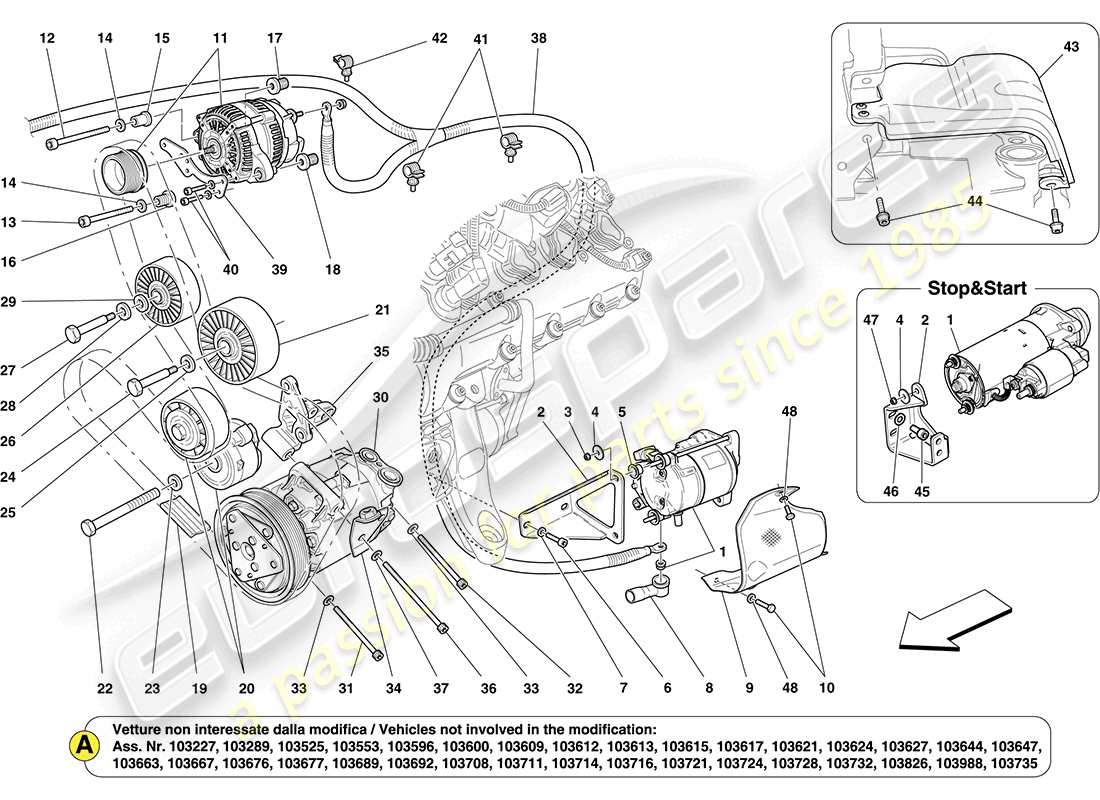 part diagram containing part number 224178