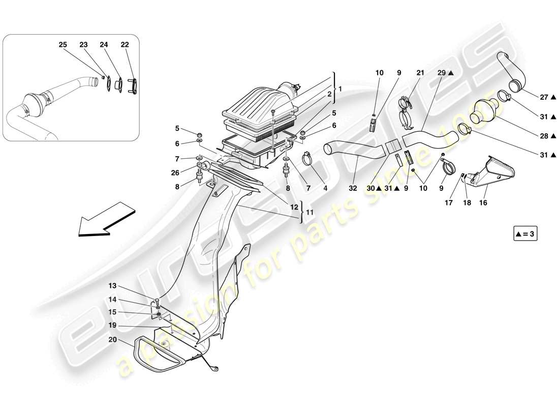 part diagram containing part number 269315