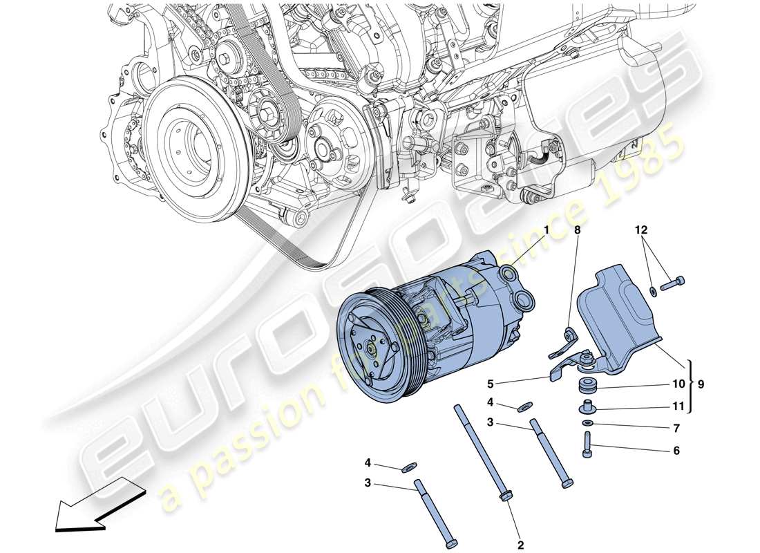 part diagram containing part number 262946