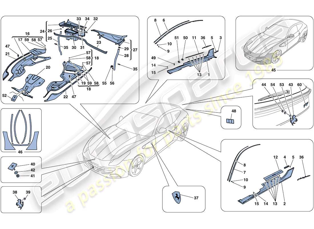 part diagram containing part number 83914300