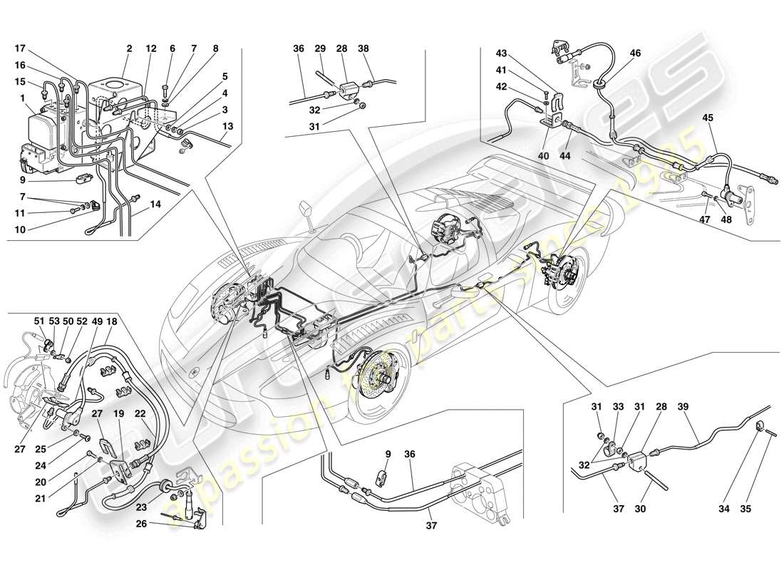 part diagram containing part number 60909500