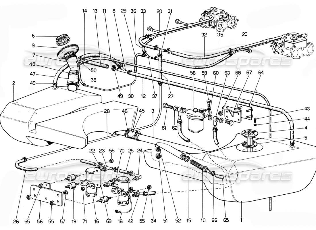 part diagram containing part number 821015