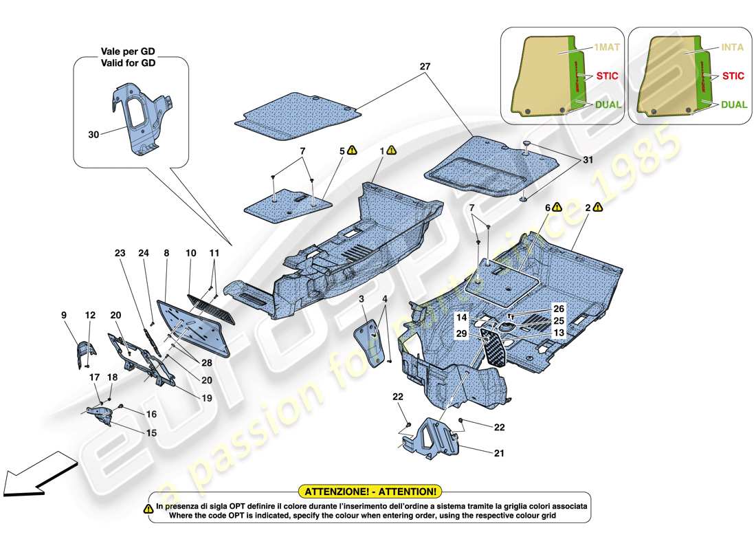 part diagram containing part number 803051