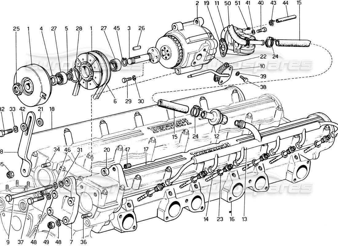 part diagram containing part number 350030