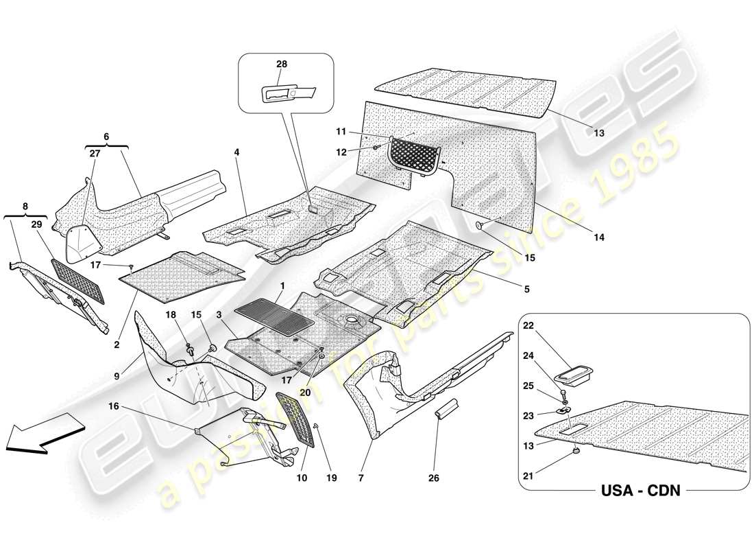 part diagram containing part number 83210400