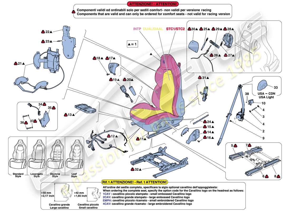 part diagram containing part number 850419..