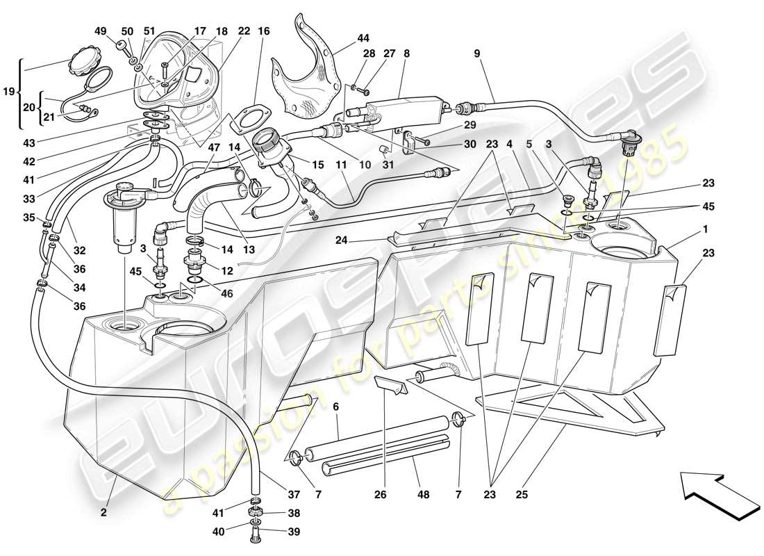 part diagram containing part number 104919