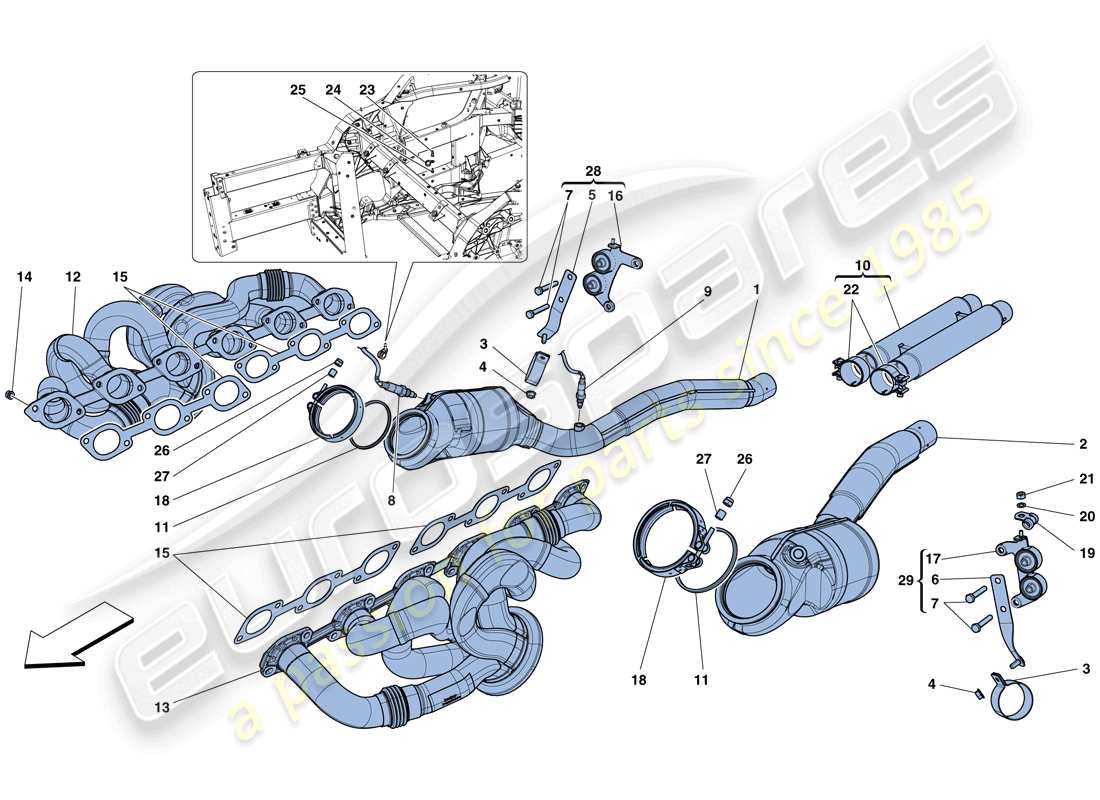 part diagram containing part number 275462