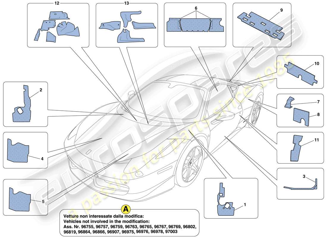 part diagram containing part number 83030200