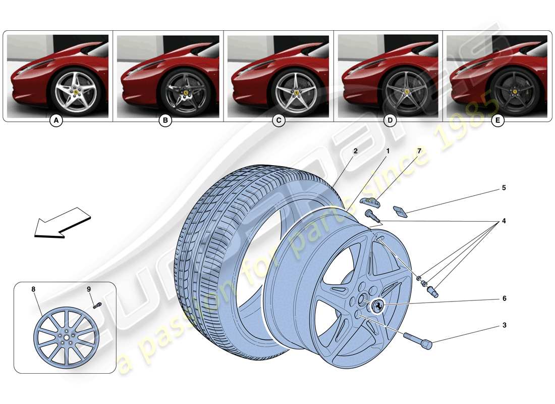 part diagram containing part number 70004981