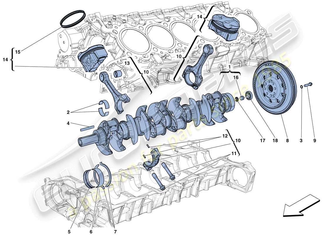 part diagram containing part number 313688