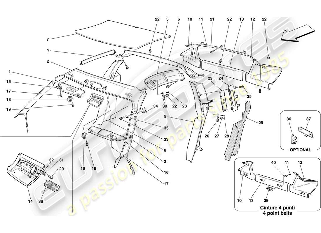 part diagram containing part number 635809..